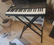 Folding keyboard stand