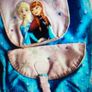 Child's light Back pack Blue with Frozen. logo. Image 2