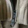 NAPAPIJRI Beige Double-zip Medium Cotton Knit Jacket Image 10