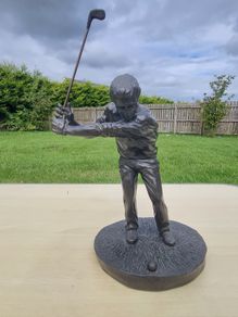 Golfer Figure by B.A. Ormond for Genesis Arts.