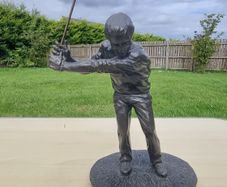 Golfer Figure by B.A. Ormond for Genesis Arts.