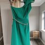 Warehouse Green Dress Image 3