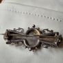 bird themed victorian sweetheart brooch best wishes. Image 4