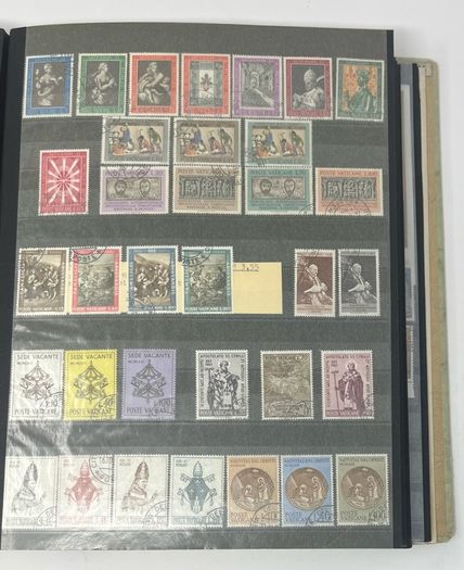 Collection: Vatican City Stamps both mint and used along with some miniature sheets on 40 pages