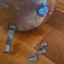 Copper and Brass Umbrella stand Image 9