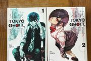 Tokyo Ghoul Books 1 and 2 Manga