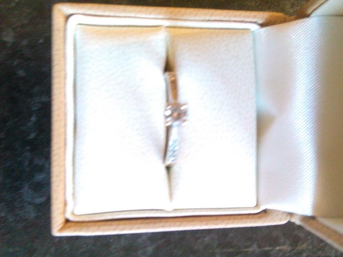 white gold diamond engagement ring