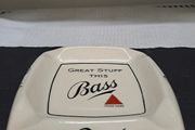 Vintage Bass Ale Advertising Ashtray Minton England