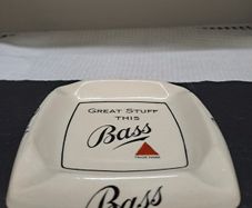 Vintage Bass Ale Advertising Ashtray Minton England