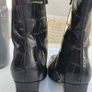 TOPSHOP Leather croc print boots Sz 42 (8 to 8.5UK) - Bnwt Rrp 120 Image 3