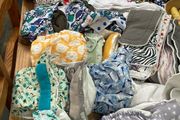 Cloth nappies and inserts bundle . Clean and ready to go.