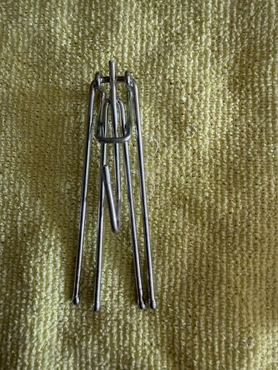 Old Style Heavy Metal Curtain Hooks