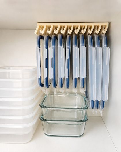 IKEA 365+ Lid Hanger / Organizer Space-Saving Kitchen Storage