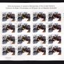 2005 Ireland 50th Anniversary of the Ireland's Membership of the United Nations Commemorative Stamp Sheetlet Plate 1A1A1A1A Fine CDS Used with Dublin cancel of 14th October 2005 (First day of issue) on envelope extract. Image 4
