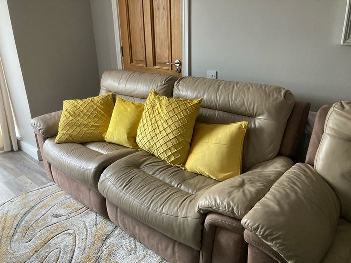 Leather Electric Recliner 3. 1. 1.