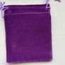 Drawstring velvet bag Image 5