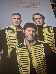 Take That Circus Tour book