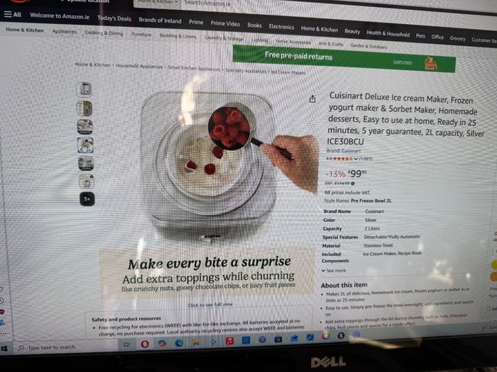 Cusinart Ice Cream Maker