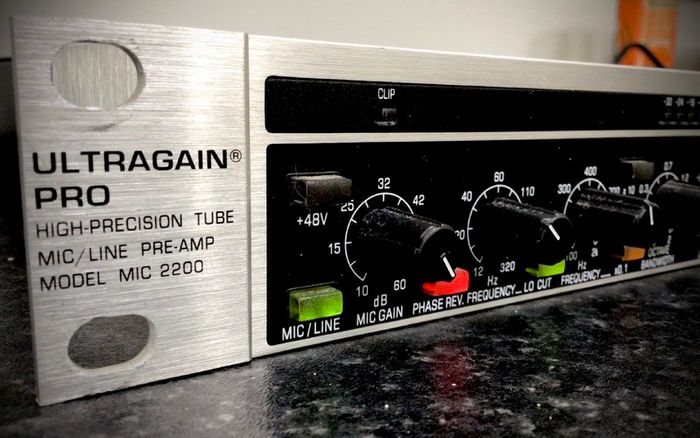 Behringer valve microphone pre- amp
