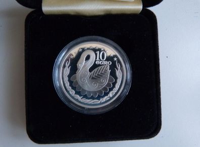 Irish silver 10 Euro