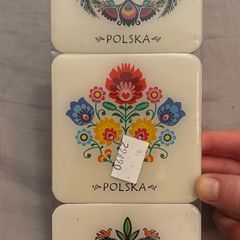 A Set of 6 Brand New Polska/ Poland Coasters