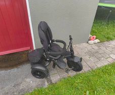 QPlay Premium 6-in-1 Trike Black