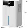 Air Humidifier, [2400ML] Tipkook Anti-Mould Air Humidifier, Silent, 10 Colours LED Image 2