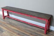 Red Bench D8687