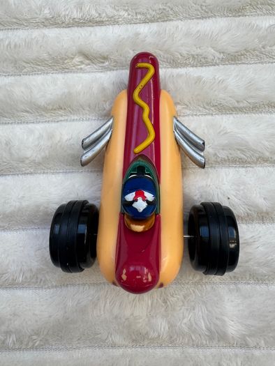 Disney Store Mickey Mouse Racers Disney The Roadster Racers Mickey's Hot Diggity Dogster Ricercar Racer Racing Hotdog approx. 11.5 cm length Used Please see photos