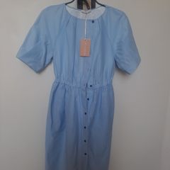 Beirlin Baby Blue Dress Sz 10 New gt