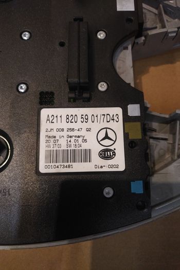 Mercedes front  interior roof panel light