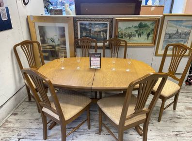 Dining Table & 6 chairs