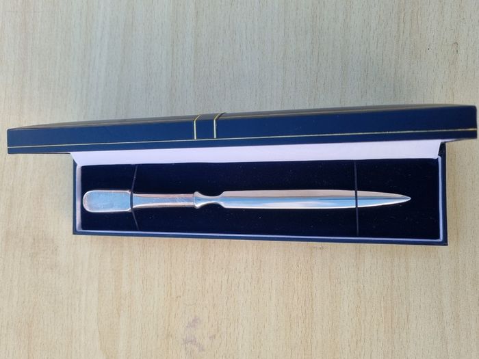 Vintage silver plate paper knife