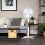 16" Inch, Lightweight, Pedestal Fan, 3 Speeds, Wide-Angled Oscillation, Powerful Airflow, Adjustable Height, White (FREE POSTAGE) Image 5