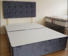 New King Size Divan Beds. New Tufted Memory Foam Mattresses And  Optional Drawers Available