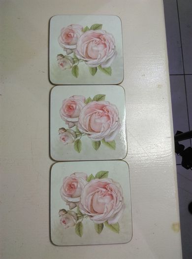 Set of 3 coasters
