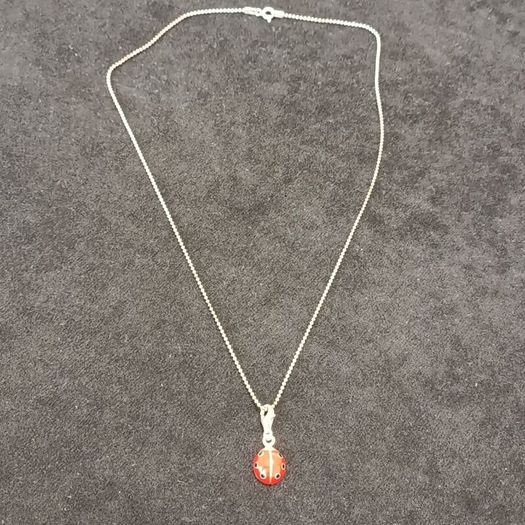 Vintage Thomas Sabo Sterling Charms: Red Enamel Ladybug
