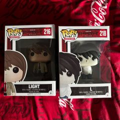 L & Light Funko pops (bit of damage on the boxes) ( ORIGINAL)