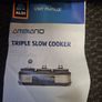 slow cooker triple/food warmer Image 4