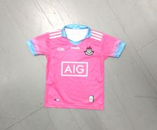 FREE POST Kids (9-10 Years) Dublin GAA Jersey Shirt Gaelic Football Hurling Baile Atha Cliath Pink Dubs Blue Youths Childs Childrens Kids Boys Girls