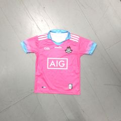 FREE POST Kids (9-10 Years) Dublin GAA Jersey Shirt Gaelic Football Hurling Baile Atha Cliath Pink Dubs Blue Youths Childs Childrens Kids Boys Girls