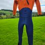 MDNS Wetsuit - Blue and Orange Image 2