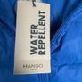 Winter jacket boys down feather water repellent blue Mango 7-8y New Image 2