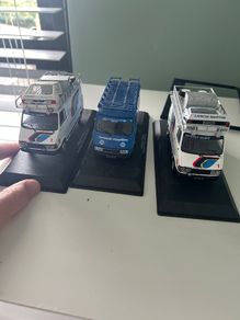 Wrc vans for diorama