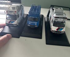 Wrc vans for diorama