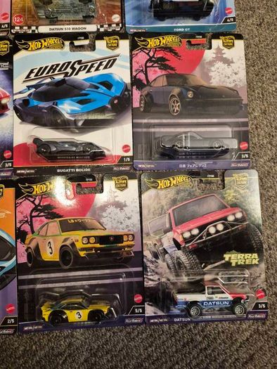 Hot Wheels Premium Supra Skyline McLaren Nissan BMW RX7 Barbie Toyota Mitsubishi Ford