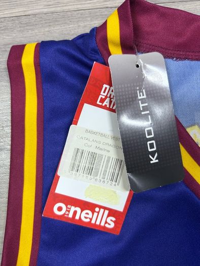 New Oneills Catalan Dragons Basketball Vest Jersey Shirt Mens XL