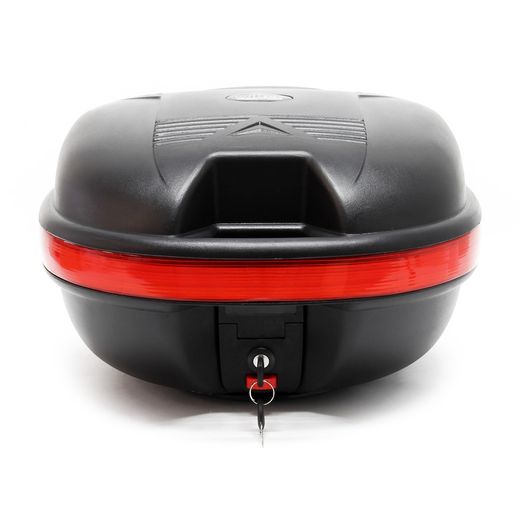Top Case 31l Matt Black Motorbike Motorcycle Helmet Storage Trunk