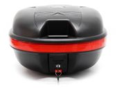 Top Case 31l Matt Black Motorbike Motorcycle Helmet Storage Trunk