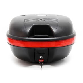 Top Case 31l Matt Black Motorbike Motorcycle Helmet Storage Trunk